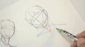 Download Video: 【绘画教程】颈部绘画练习：Drawing practice Neck and shoulders