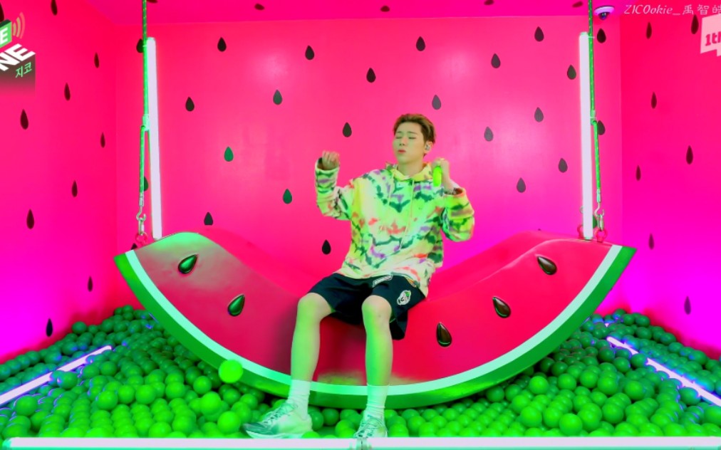 [图]【ZICOokie】【Live中字】ZICO - Summer Hate (Feat.Rain) 1theK Live