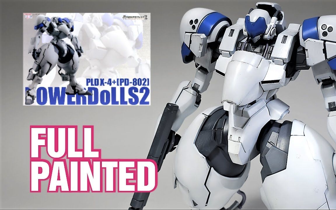 【特勤机甲队】PLUM 1/35 POWER DoLLS X4+(PD802)装甲步兵 by Omnipla Channel (Wu Sik Oh)哔哩哔哩bilibili