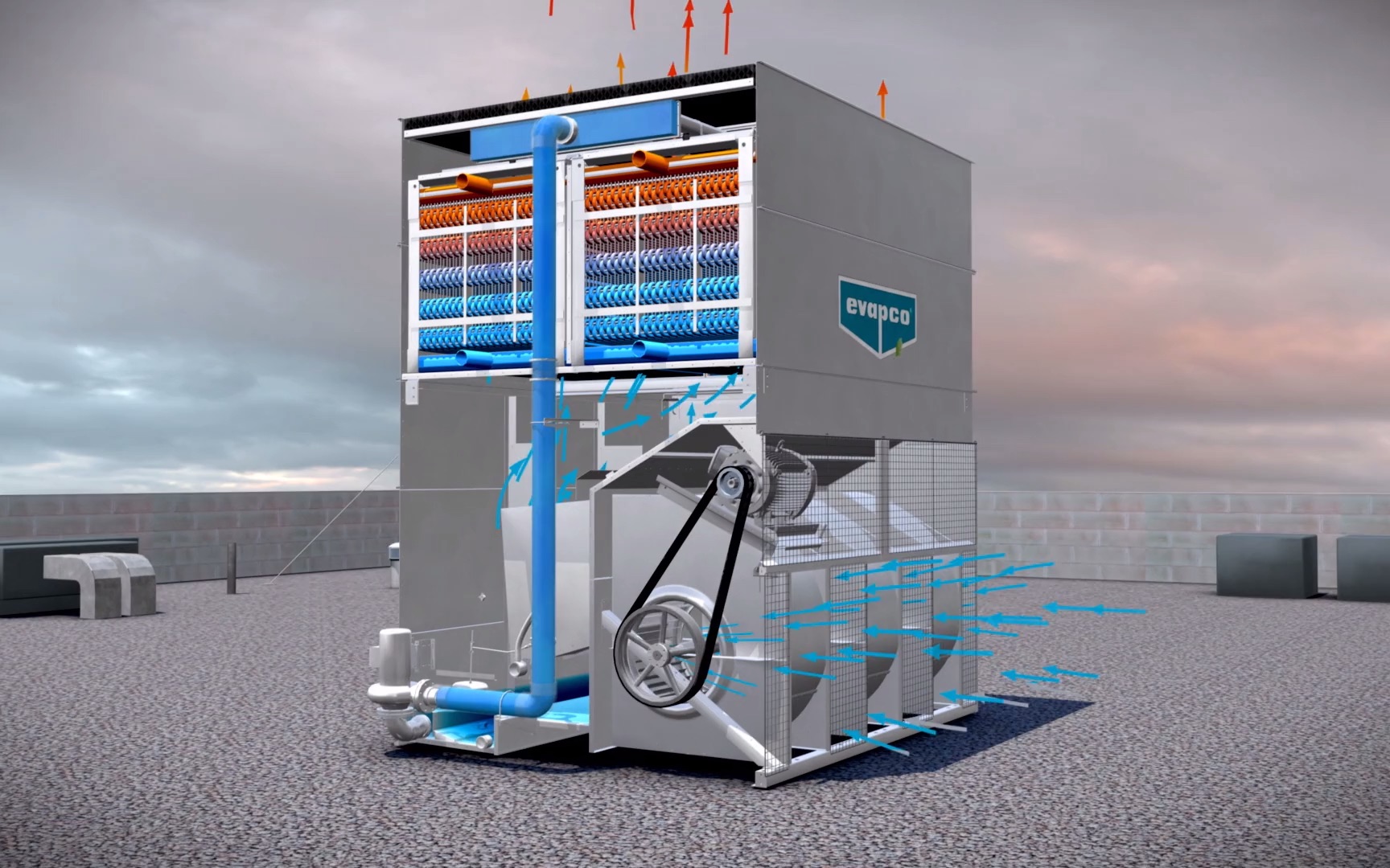 美国evapco益美高lswe闭式冷却塔