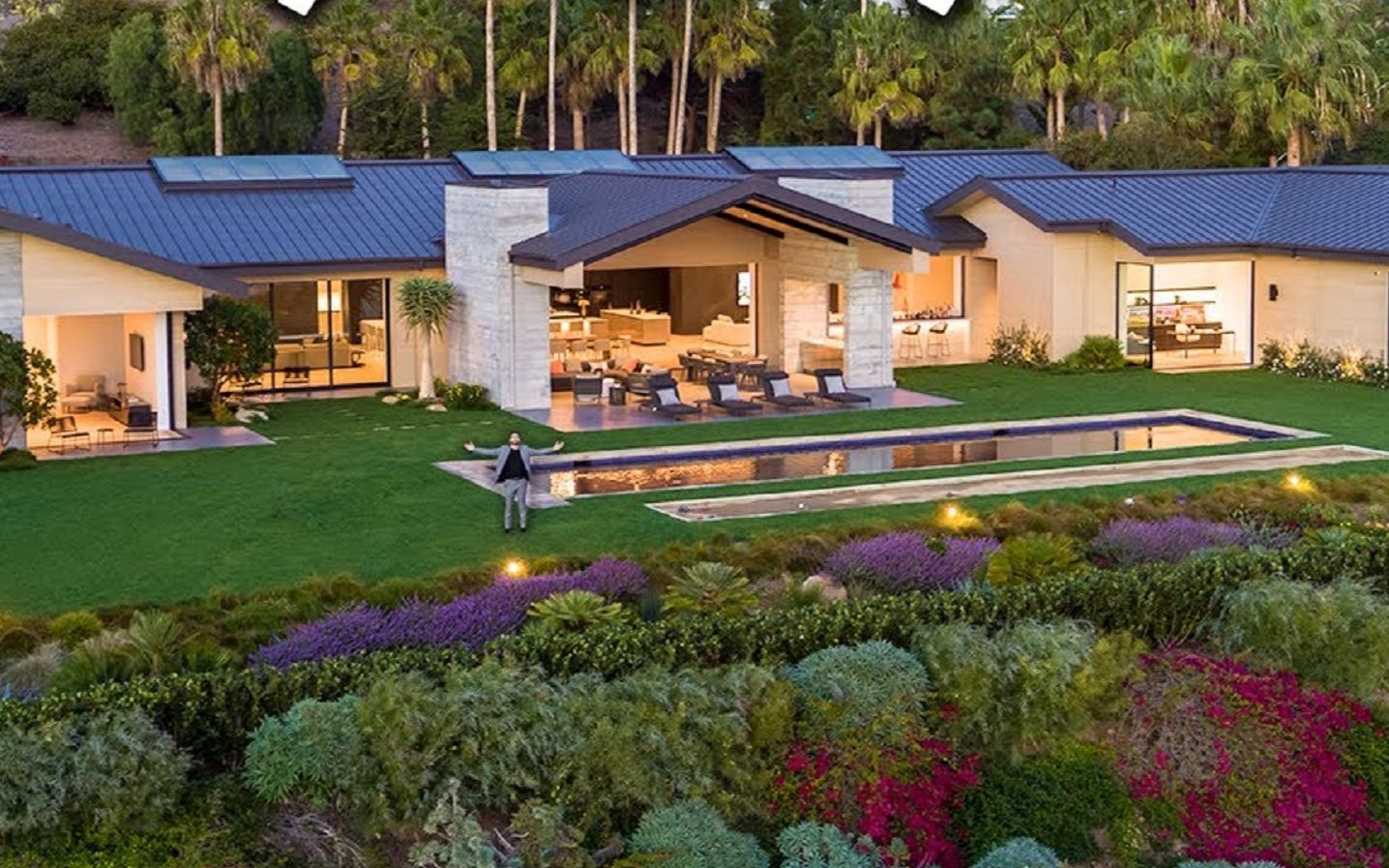 【豪宅参观】参观32,000,000美元的零碳马里布现代豪宅!