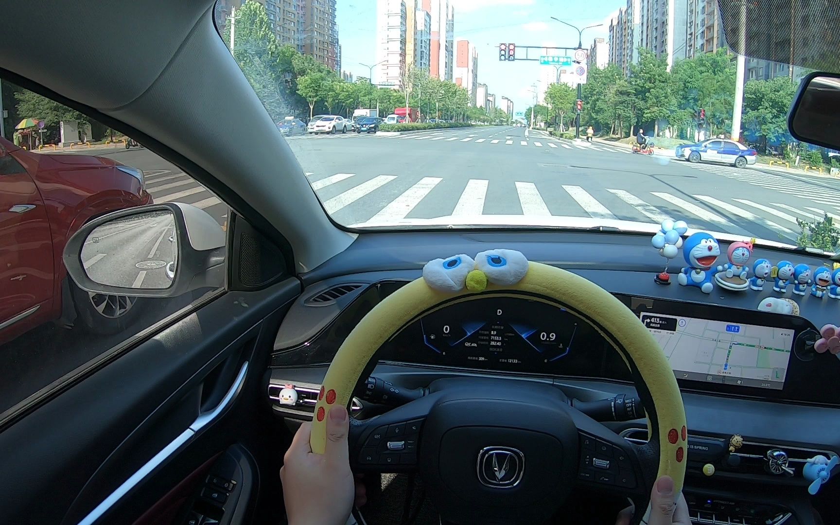 逸动plus | gopro第一视角云开车,趁天气很好出去玩一圈