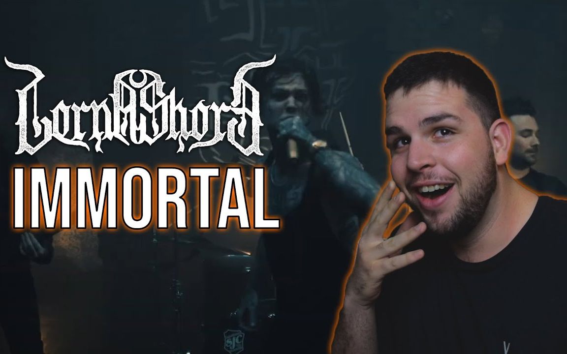 油管混音师观看美国死核乐队lorna shore单曲immortal的反应_哔哩哔哩