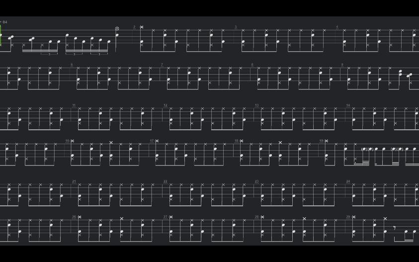 ghost - respite on the spitalfields drum tab