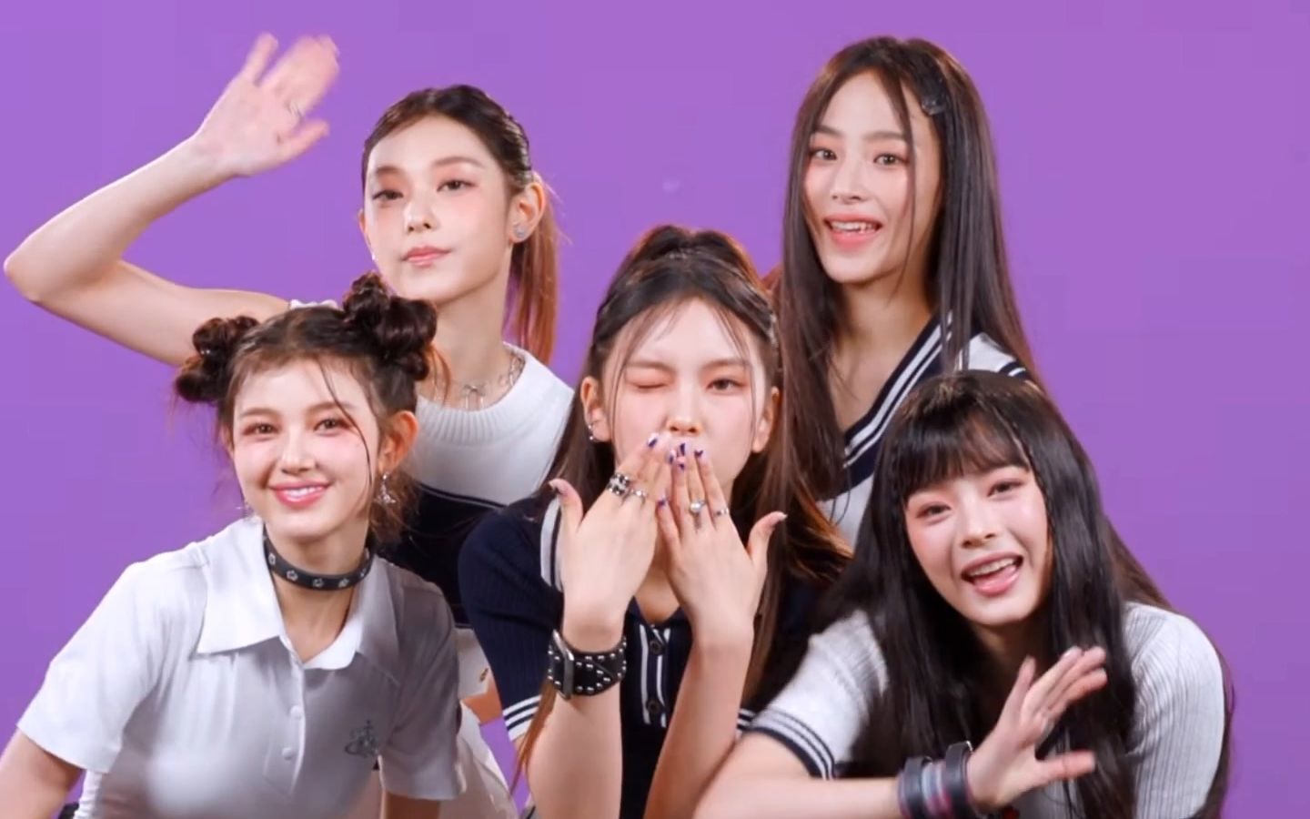 新出道韩国女团newjeans - hype boy歌曲舞蹈接力饭拍_哔哩哔哩_bili