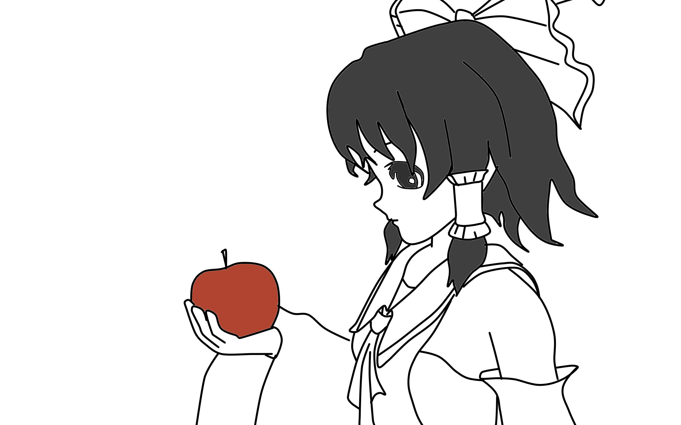 [bad apple] 手绘逐帧动画一分钟