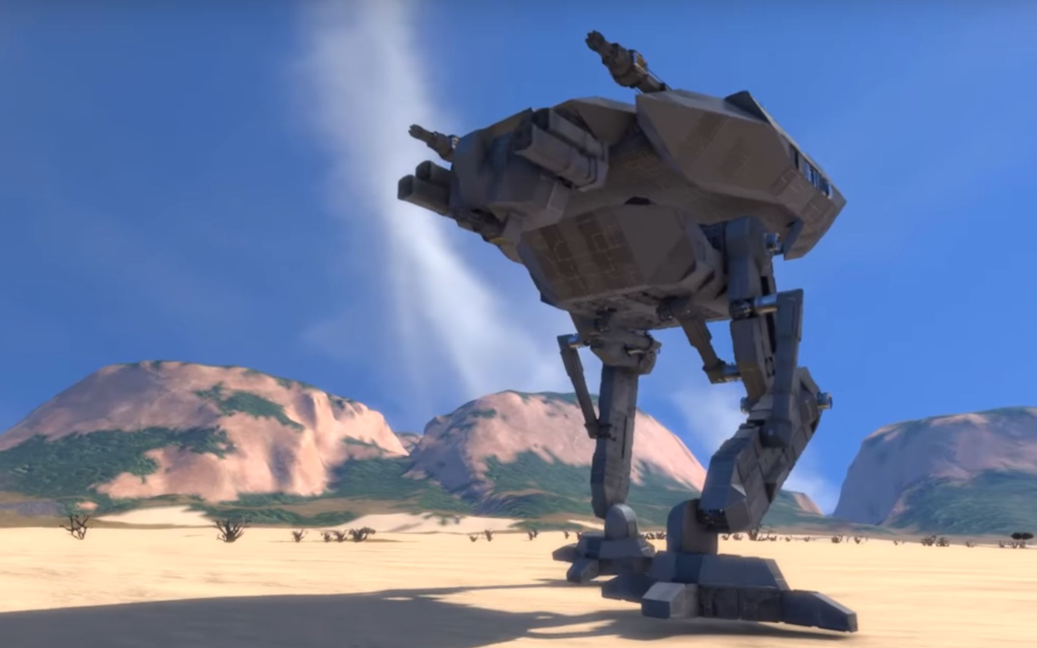 【太空工程师/展示】暴风步行机甲