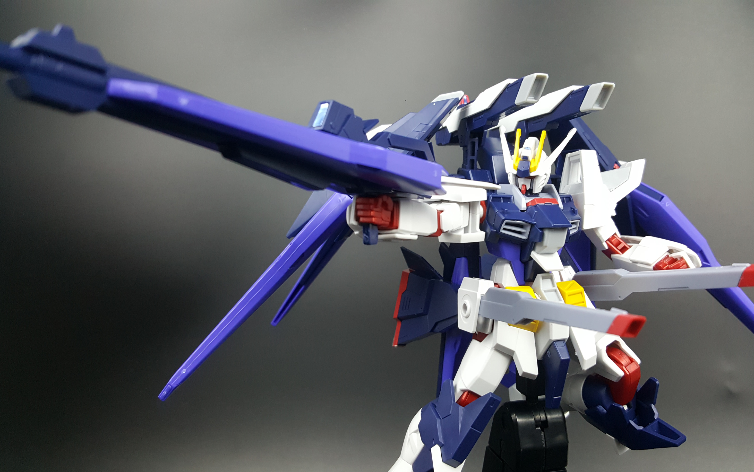 魔玩具开箱 简单分享【第四十六期】万代hgbf惊异强袭自由