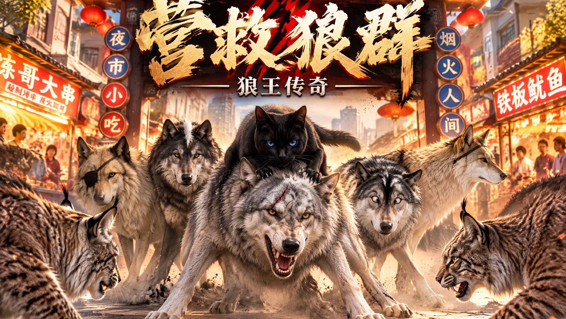 谁才是森林霸主【AI全民制作人】