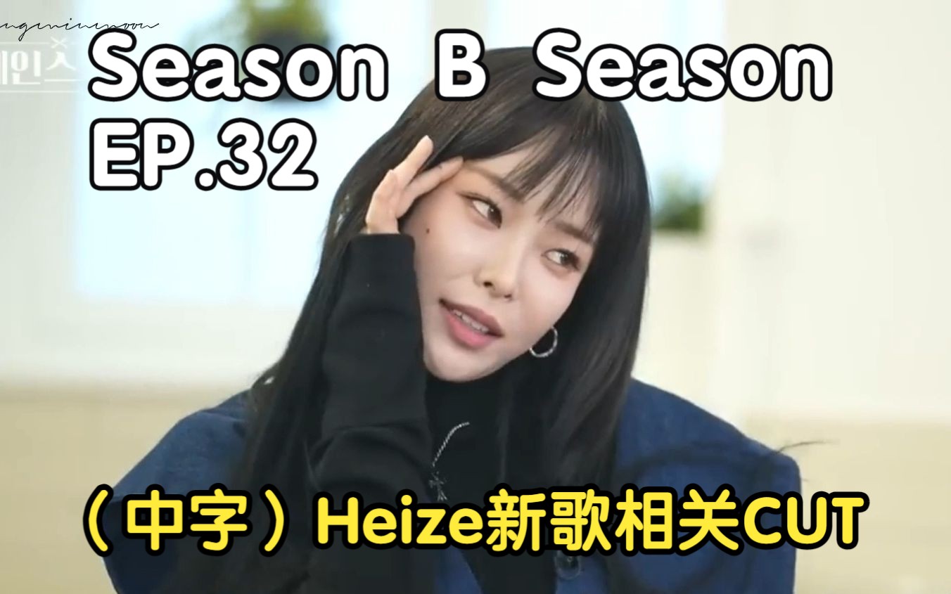 [图]（中字）【Heize】Season B Season EP.32 新歌VingleVingle相关 cut