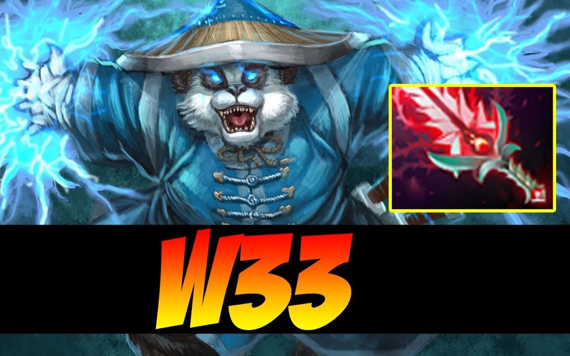【dota】w33 8200 mmr 的风暴之灵