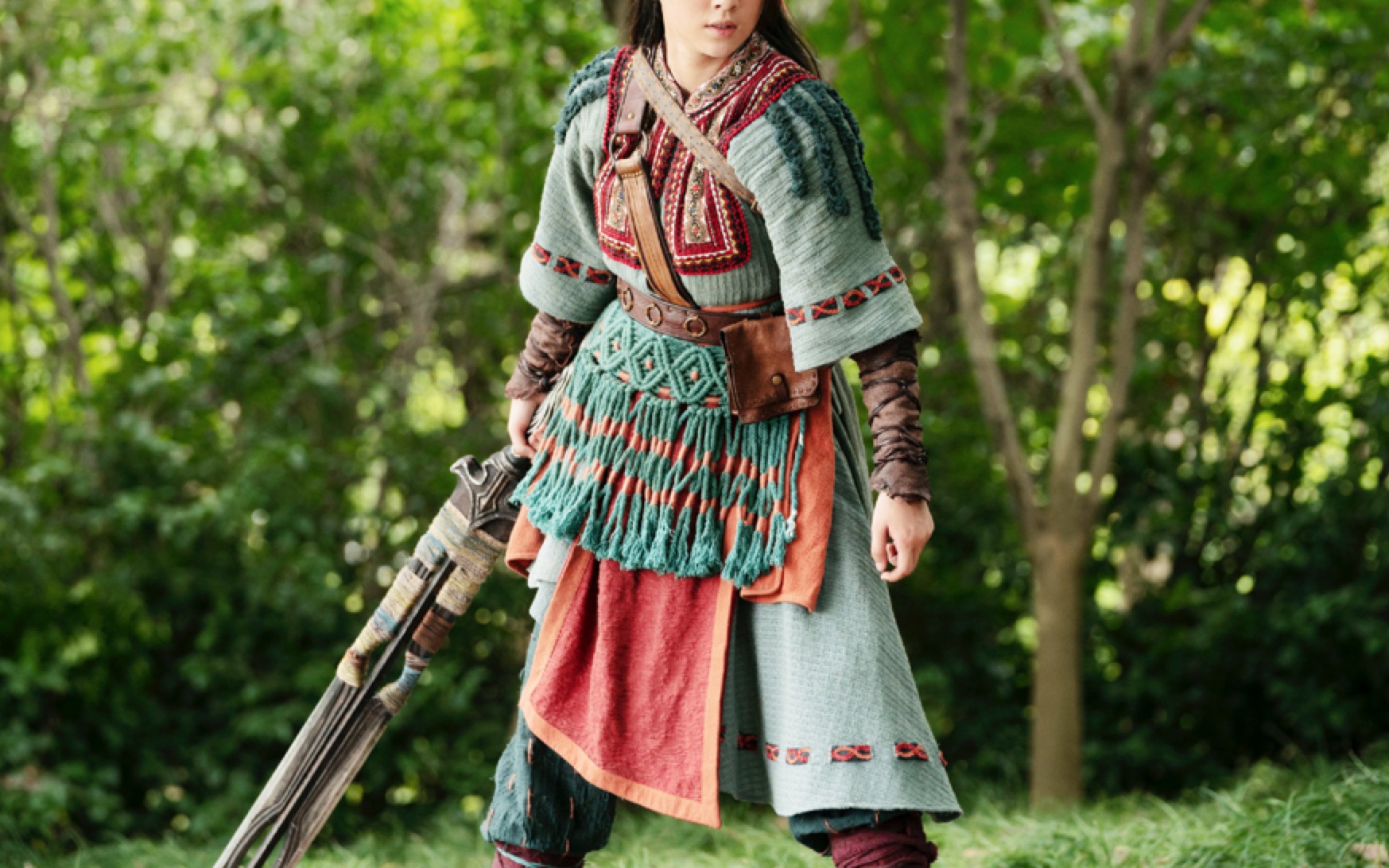 辛芷蕾这一刀林辰涵这一剑怕是斩断了一大半女明星的武侠梦