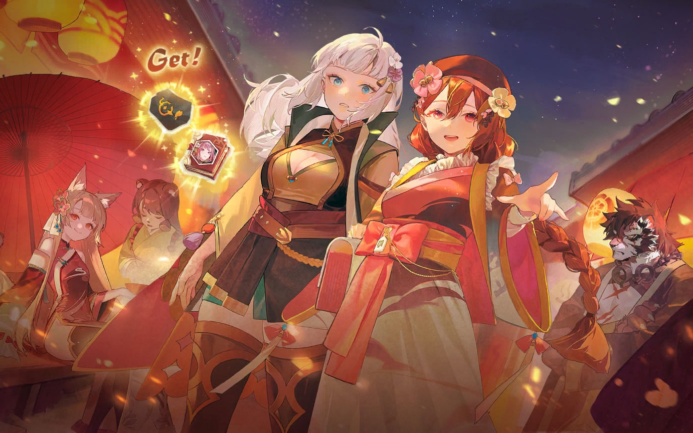 [图]【有尧宝】【Sdorica 万象物语】 活动剧情 - 激热春泉花撩乱