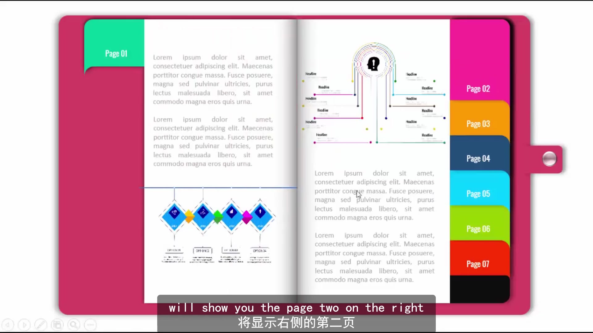 PPT制作精美笔记本动画—PPT动画教学【Powerpoint】哔哩哔哩bilibili