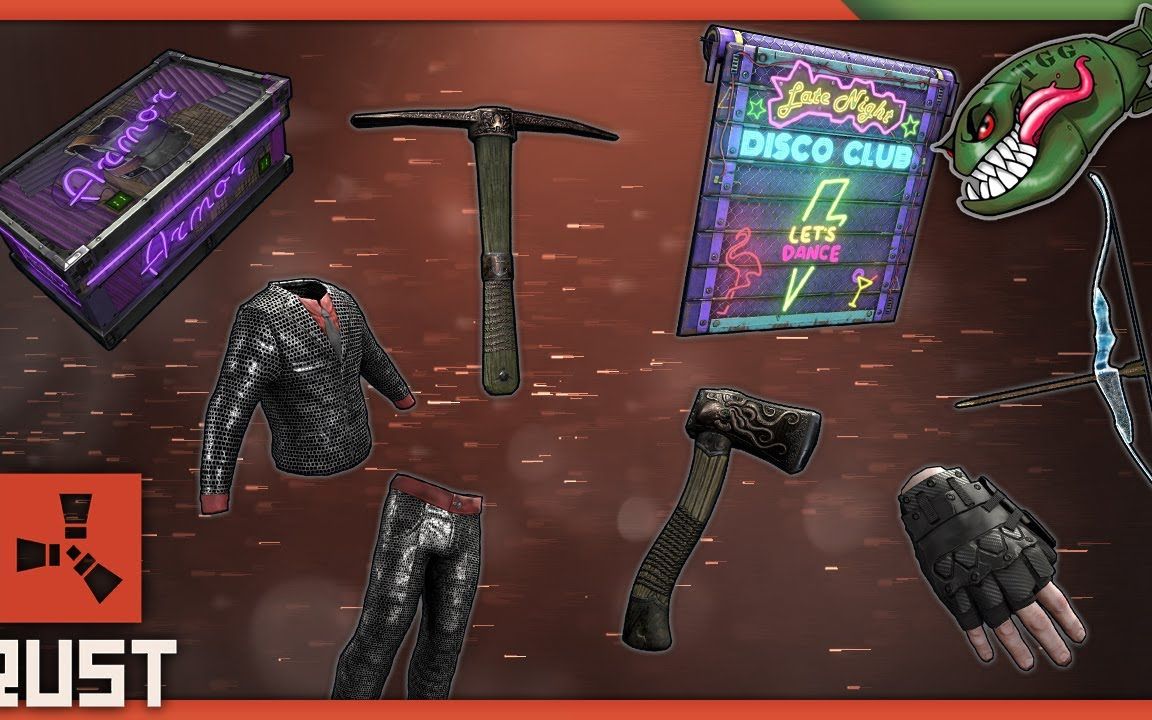 rust腐蚀72日游戏商城皮肤更新详细阅览