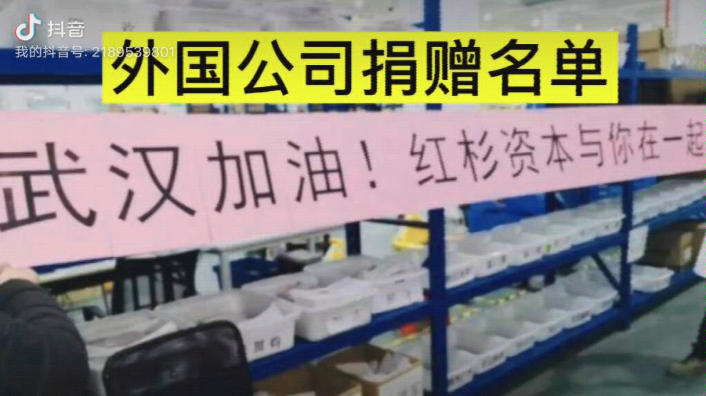 一方有难八方支援,哪些外国公司捐赠了武汉?武汉加油!!!!哔哩哔哩bilibili