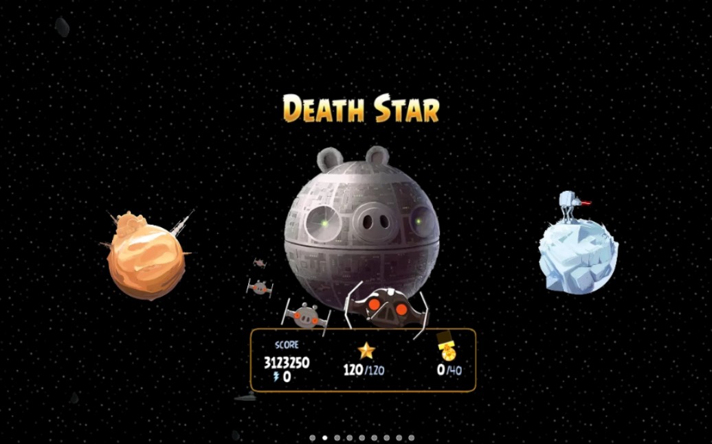 [图]【愤怒的小鸟星球大战】Death Star 禁用道具全三星攻略