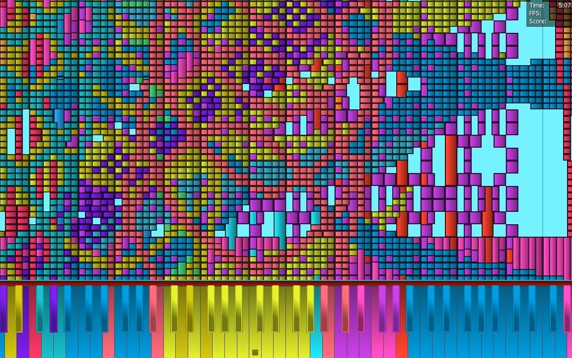 黑乐谱τ但是是π的音符画