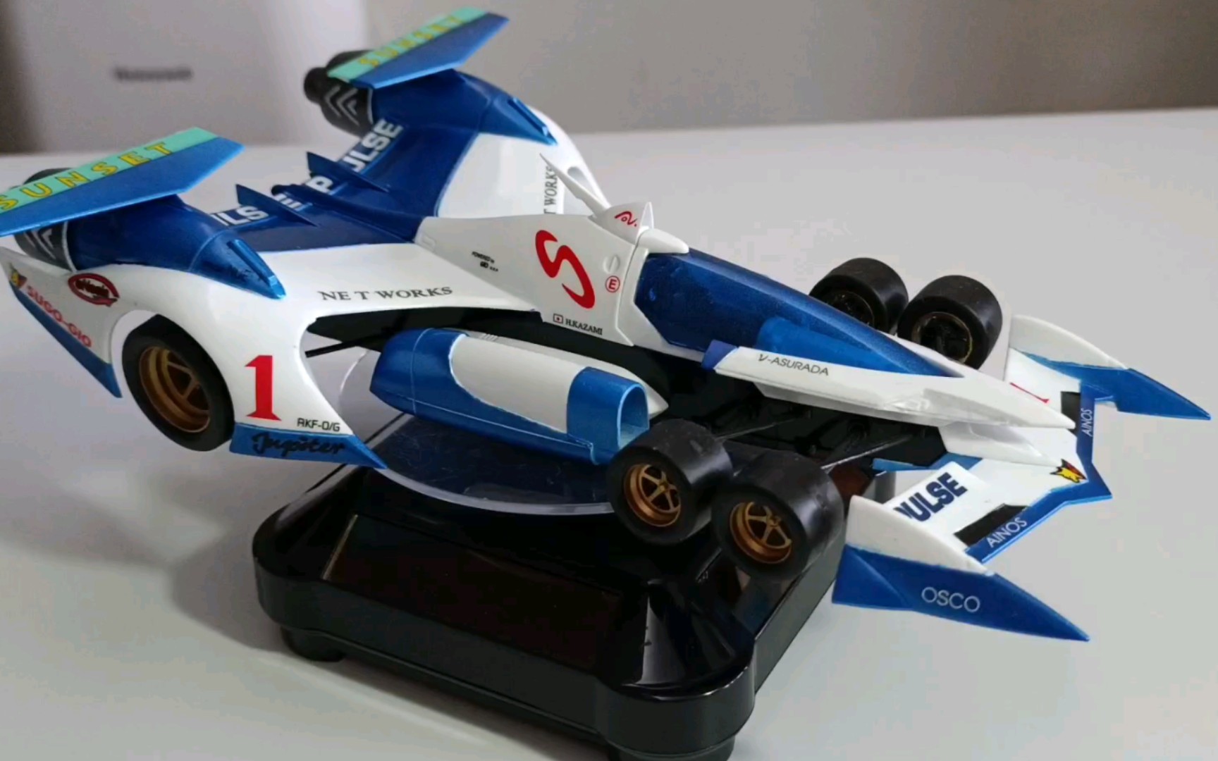 【模型赏析】青岛社拼装版 超级阿斯拉达akf0 高智能方程式