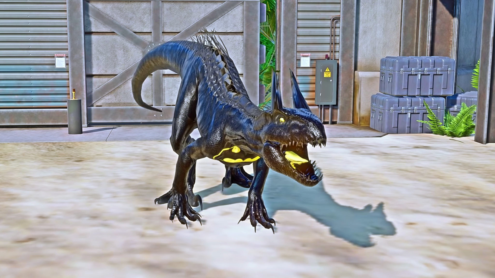 狂暴迅猛龙 vs 暴龙 mod 红骷髅 蝙蝠侠 ~ 侏罗纪世界进化