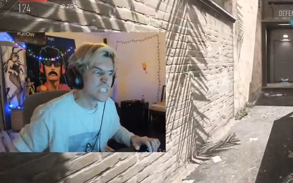 xQc被队友误射后的表情:哔哩哔哩bilibili