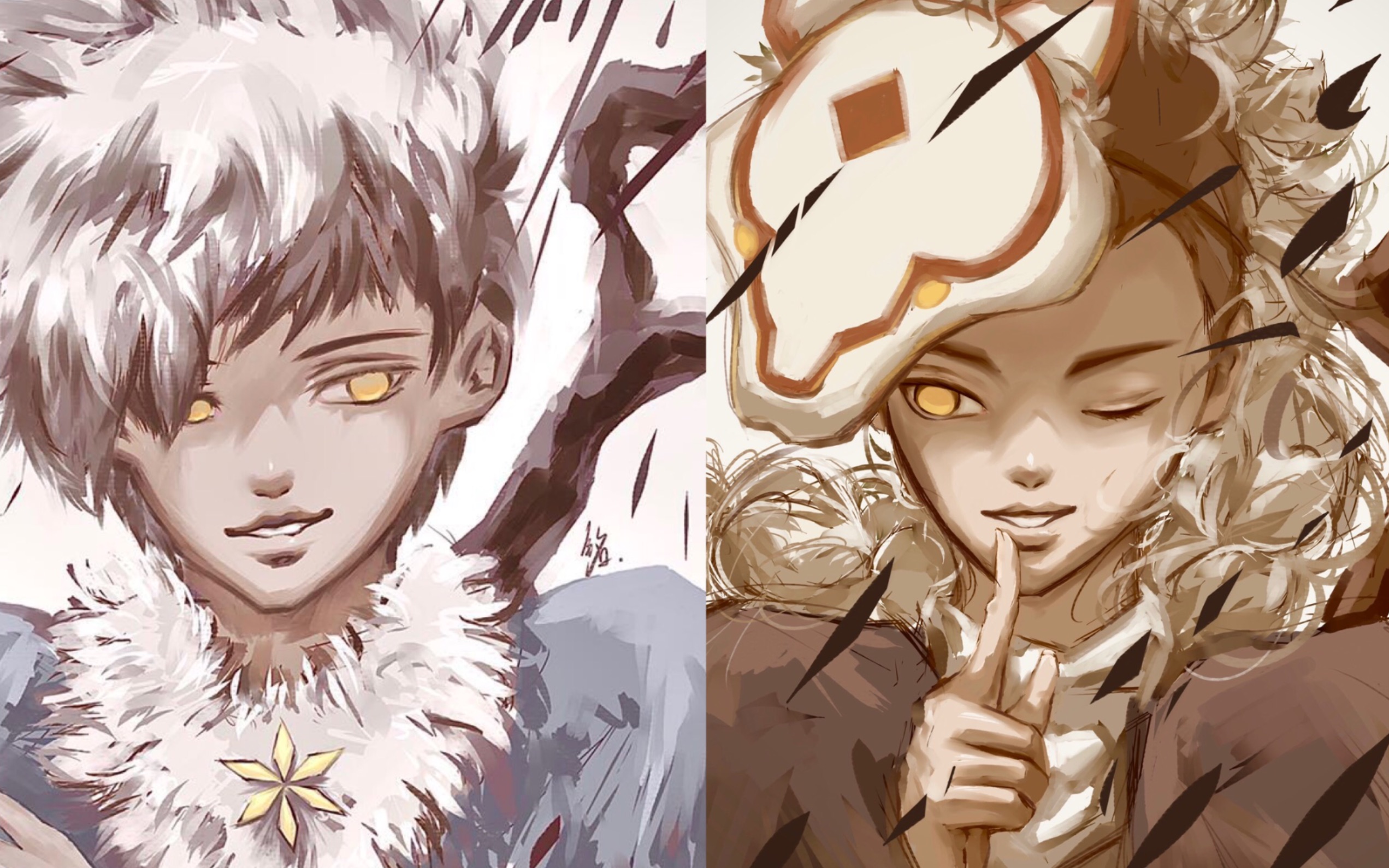 sai2|给光遇粉丝设计的龙骨头像|情头|绘画过程|一起来听歌_哔哩哔哩