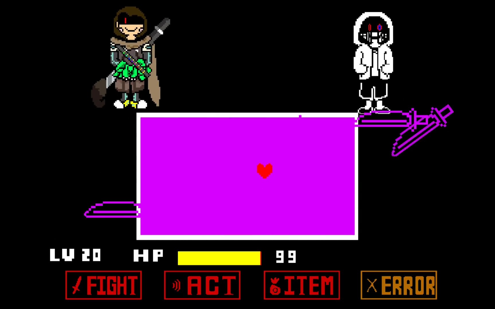 【undertale同人游戏】ink chara无伤战_哔哩哔哩_bilibili