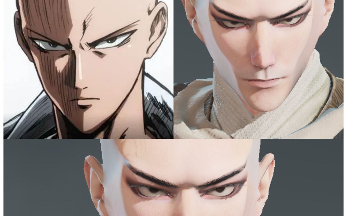 【永劫无间/琦玉老师】天海捏脸,全网最帅琦玉老师_gmv热门视频