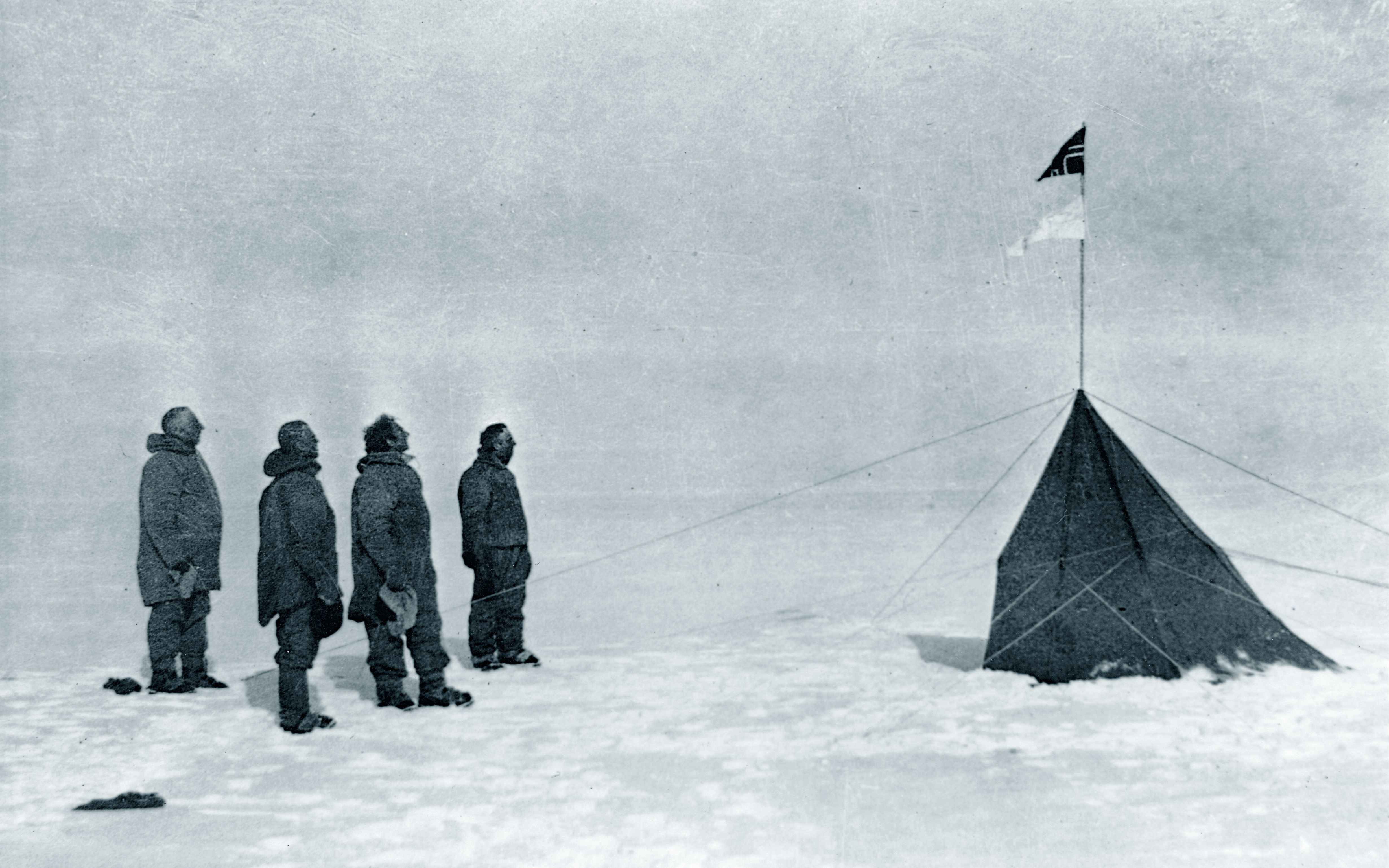 [图]【1912年纪录片】罗尔德·阿蒙森的南极探险原始素材 Roald Amundsen's South Pole Expedition Original takes