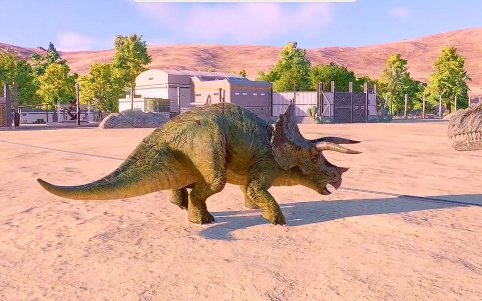 三角龙杀死所有恐龙的动画-【侏罗纪世界进化2】_哔哩哔哩_bilibili