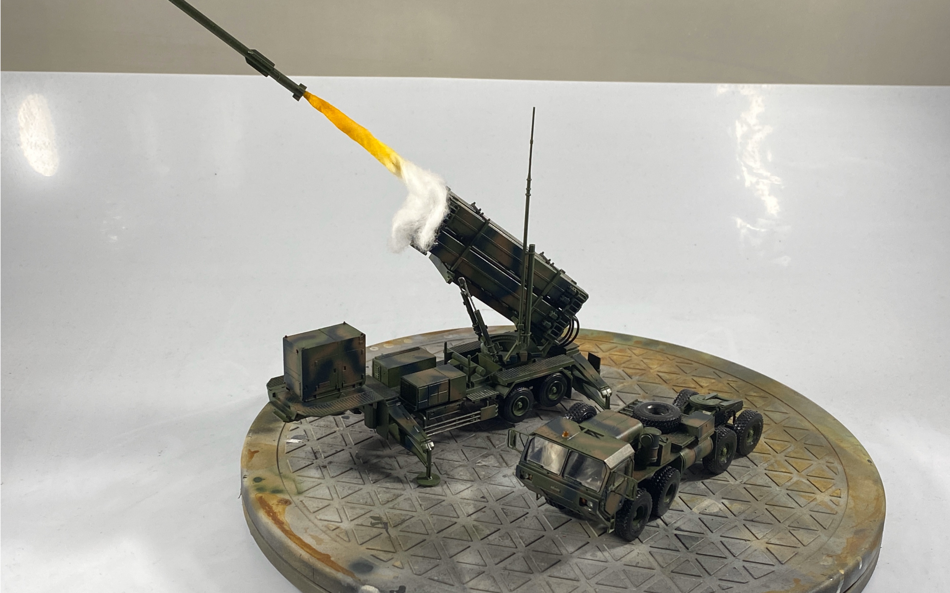 172搜模阁爱国者导弹pac3模型制作