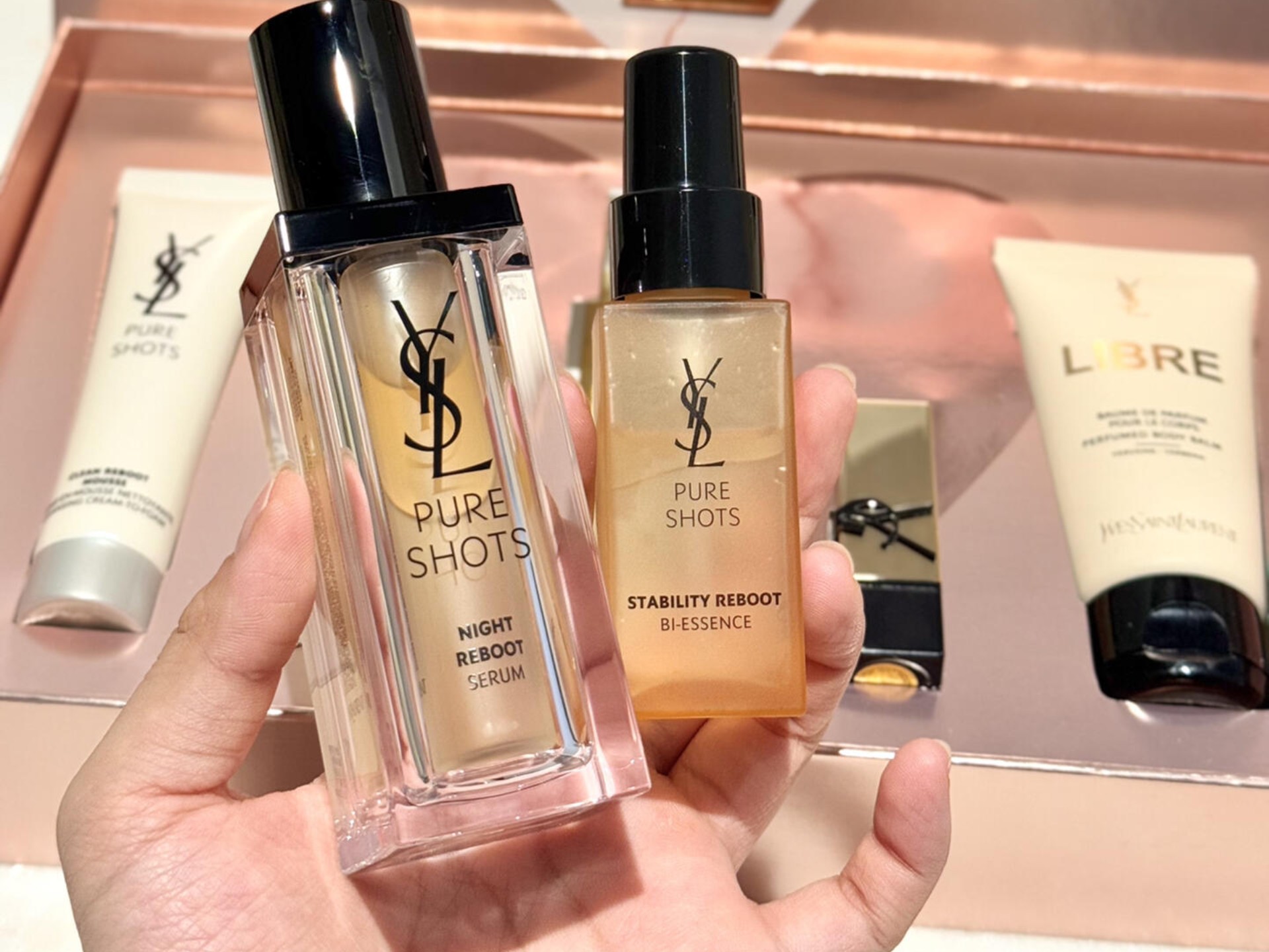 圣罗兰夜皇后精华液修护保湿护肤品套装礼盒生日礼物送女友