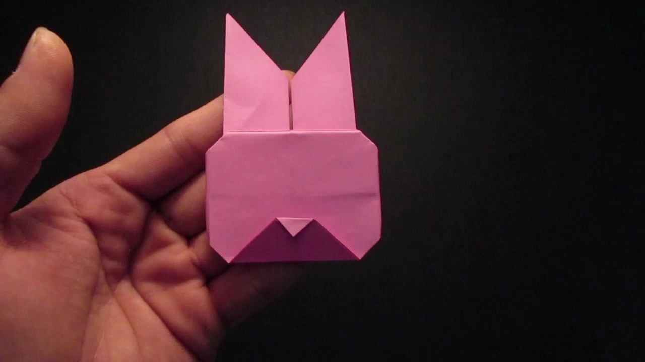 torself 兔子折纸教程origami bunny