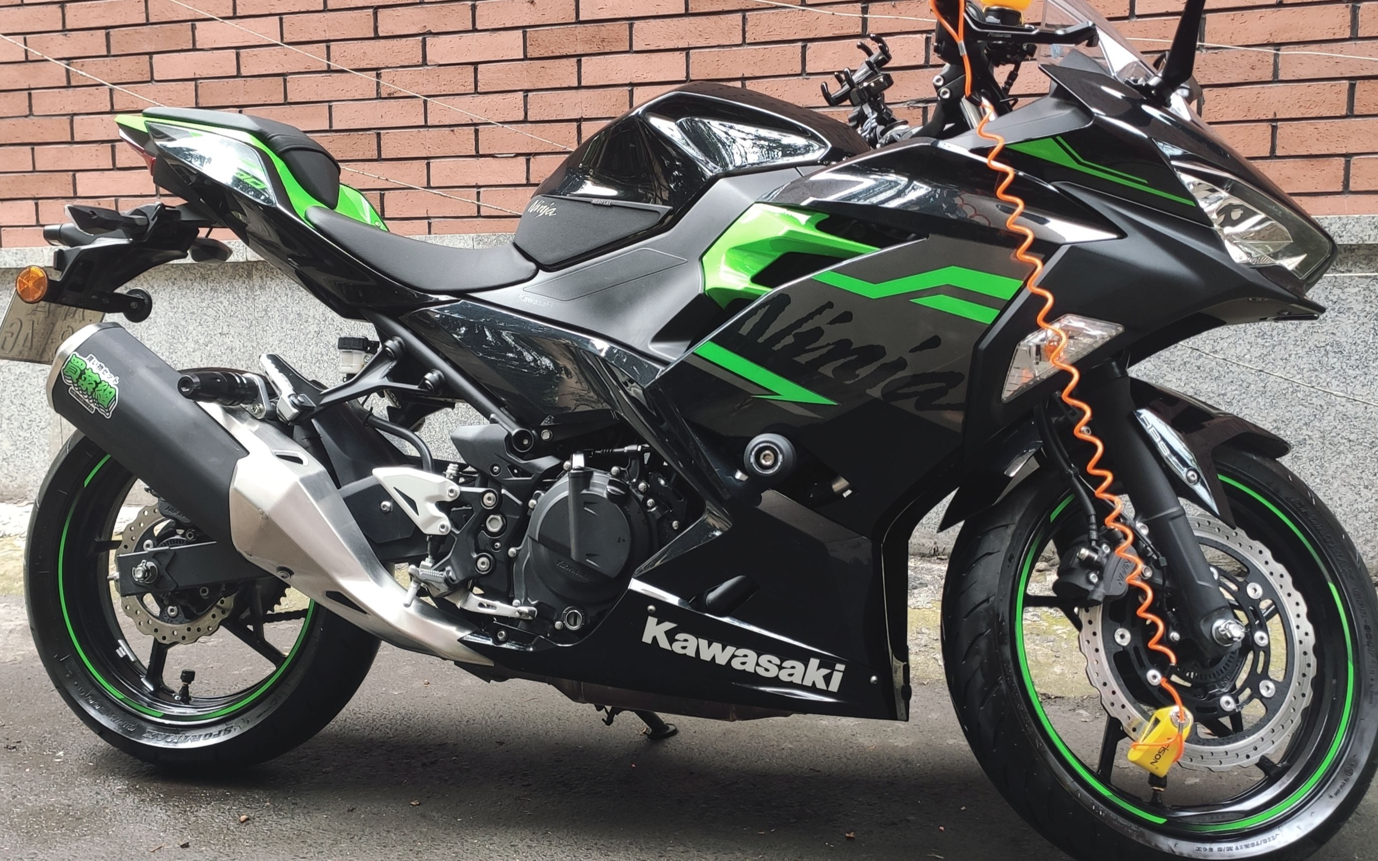 kawasaki400忍者图片