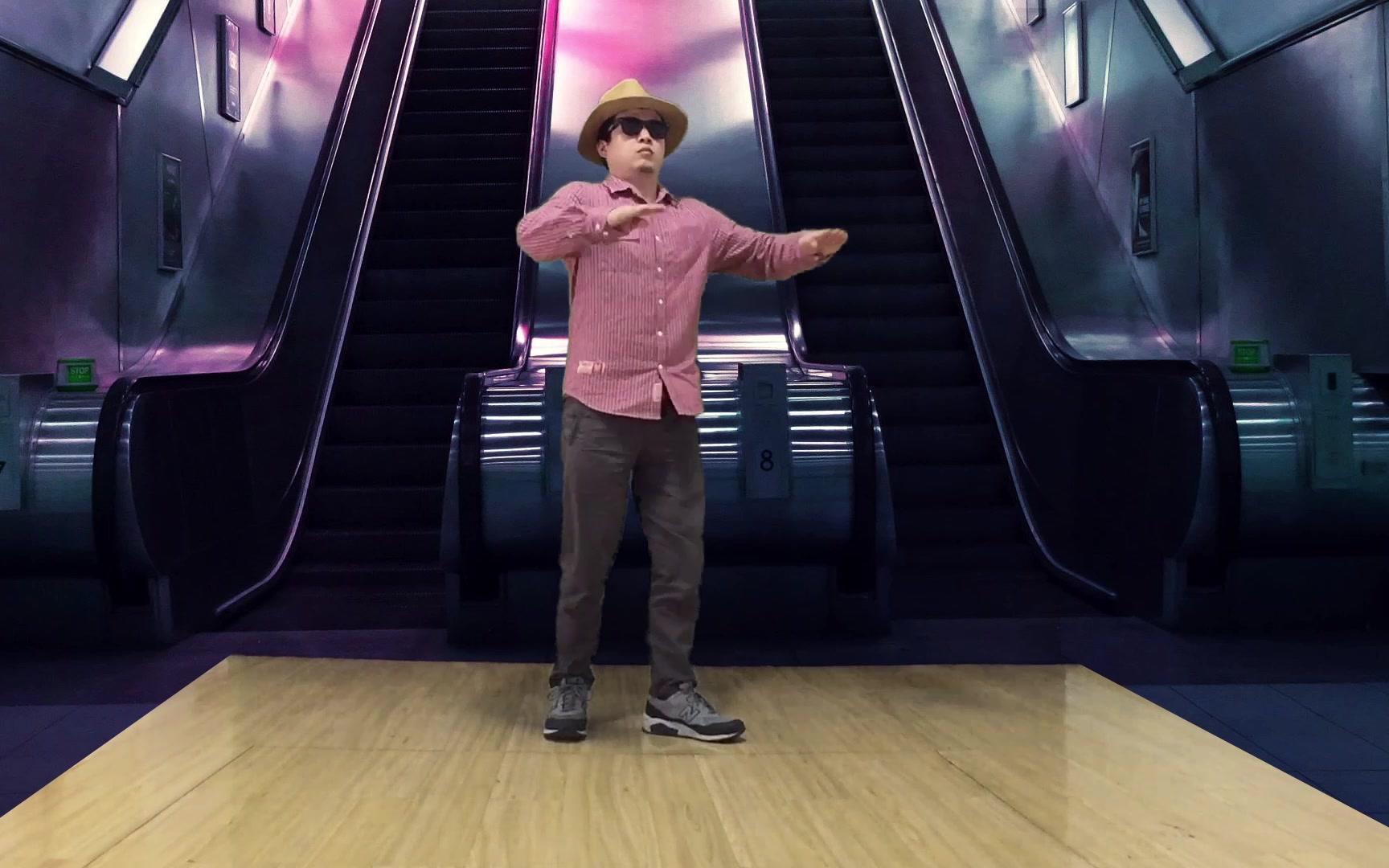 机器人索尔街舞教学之简单机械舞动作演示