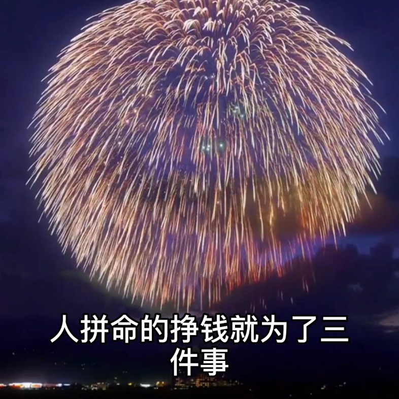 人拼命的挣钱,就为了三件事,当有困难的时候,不用在别人的面前低三下