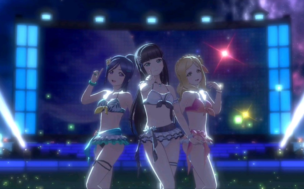 [llas/mv]夏休活动:水团三年生盛夏夜翩翩起舞