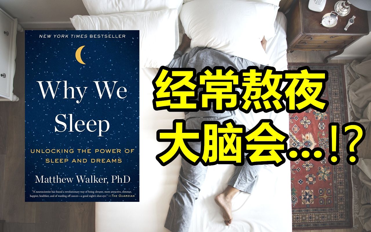 《Why We Sleep》你有学过「如何睡觉」吗?12个提升睡眠品质的诀窍 | 阅读无时差 | 艾尔文哔哩哔哩bilibili