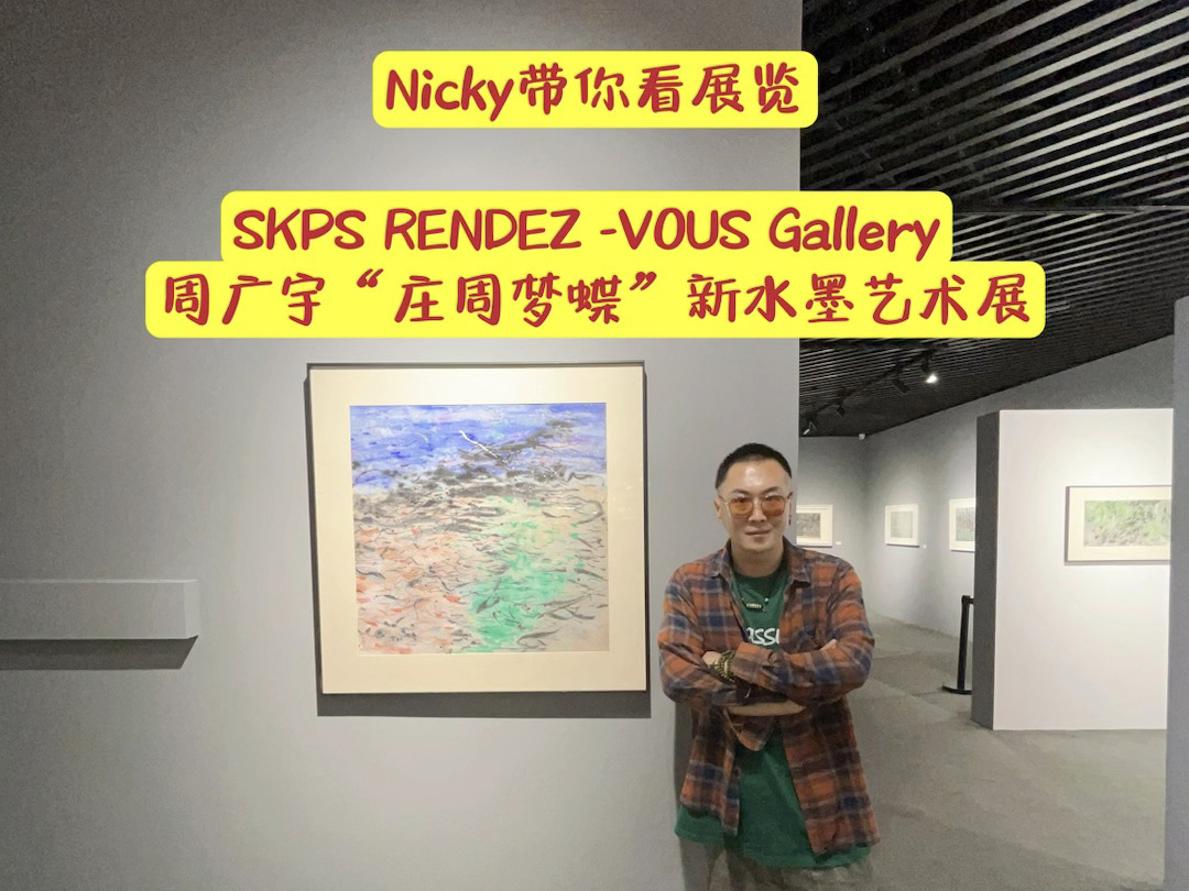 SKPS RENDEZ VOUS Gallery 周广宇“庄周梦蝶”新水墨艺术展哔哩哔哩bilibili