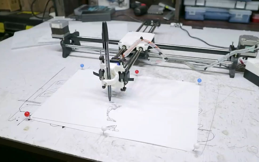 diy制作绘图机器人 - 3d打印机