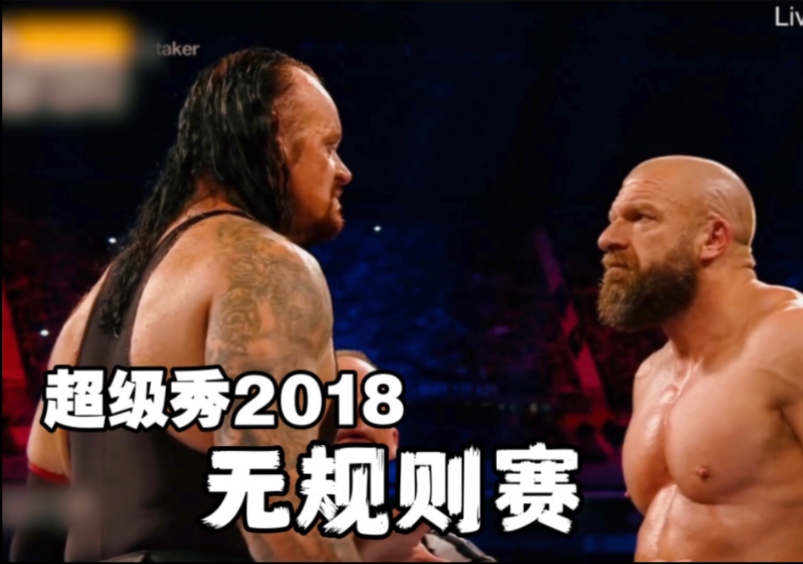 [图]2018年「送葬者vs Triple H」无规则赛