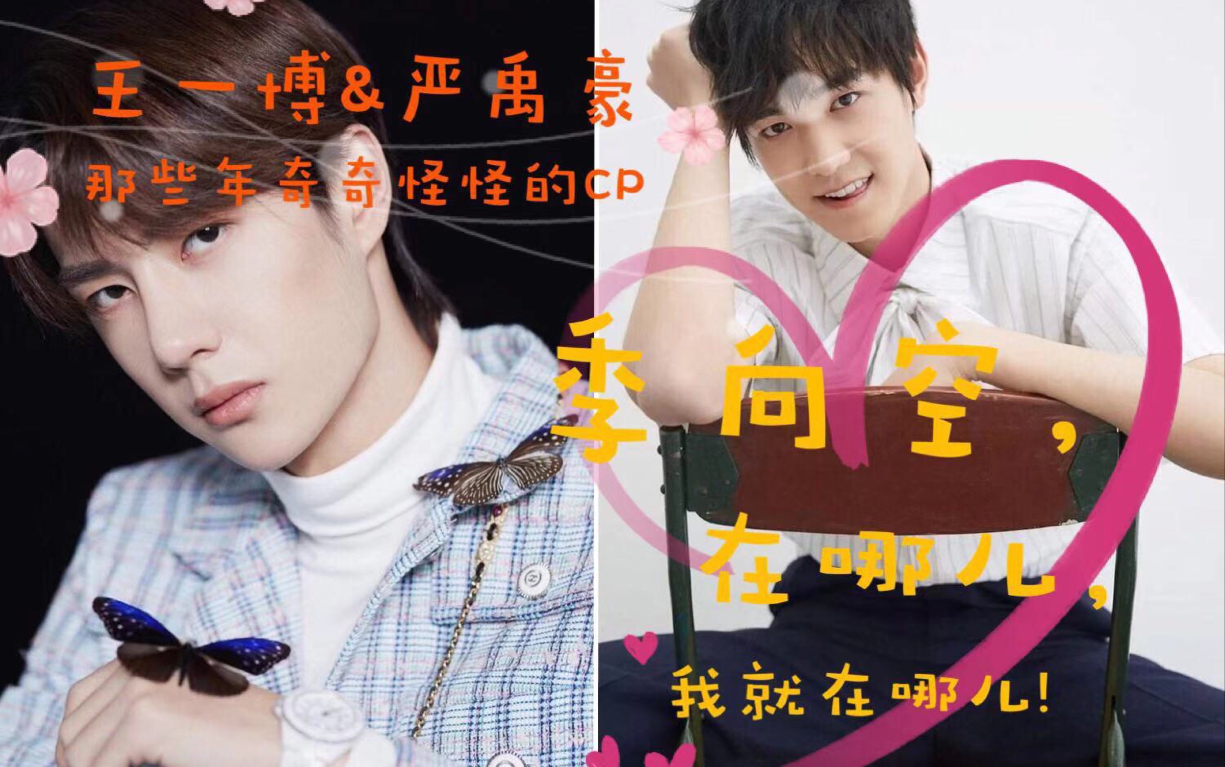 王一博,严禹豪奇奇怪怪的cp【陪你到世界之巅】