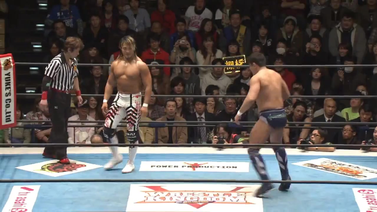 [图]2011.04.03 NJPW New Dimension ~Pray, Hope, Power~ - 棚橋弘至 vs. 永田裕志