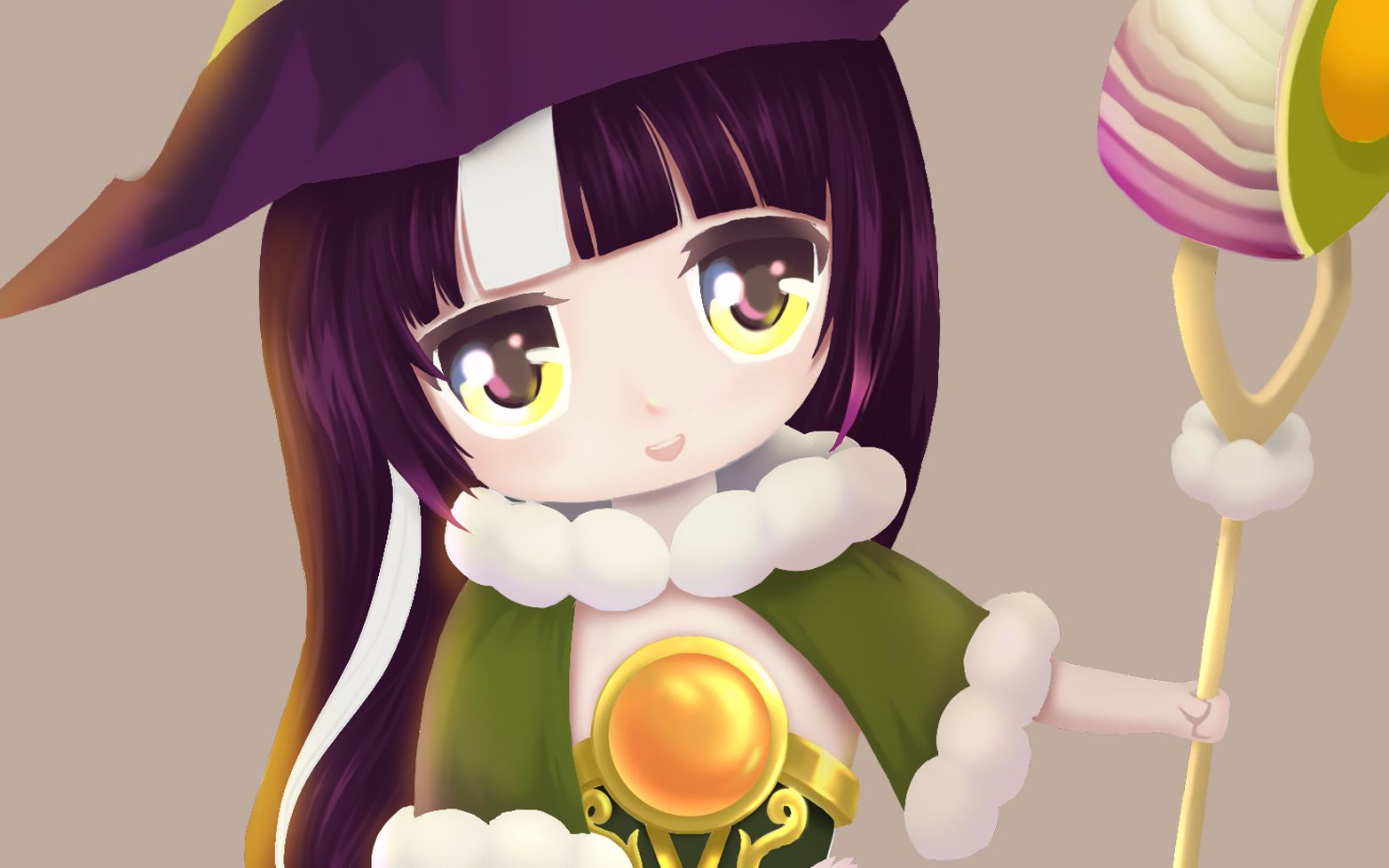 【板绘】#月饼拟人#q萌月饼绘画过程_哔哩哔哩 (゜-゜)つロ 干杯