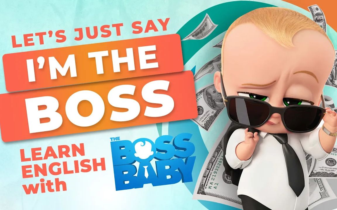 【2023.5.18】Learn English with The BOSS BABY《宝贝老板》哔哩哔哩bilibili