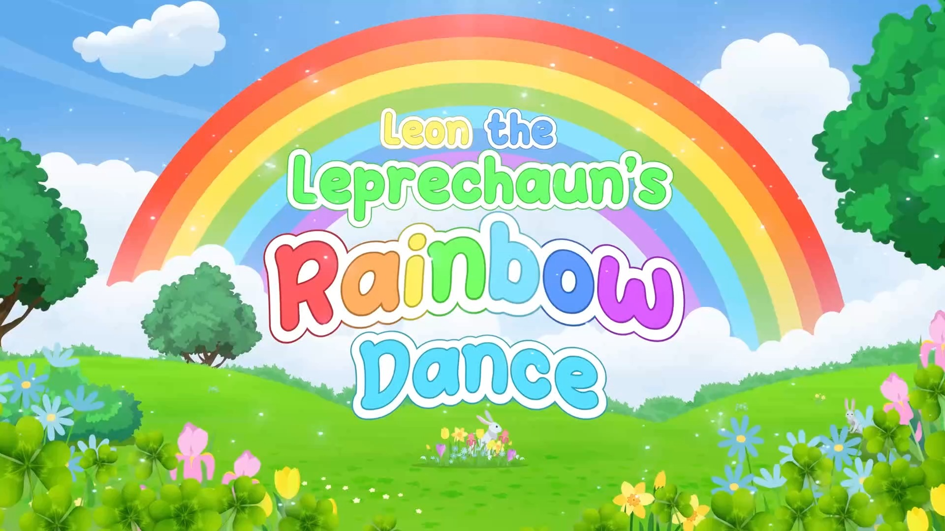 速记彩虹颜色歌 rap大叔英语儿歌 rainbow dance