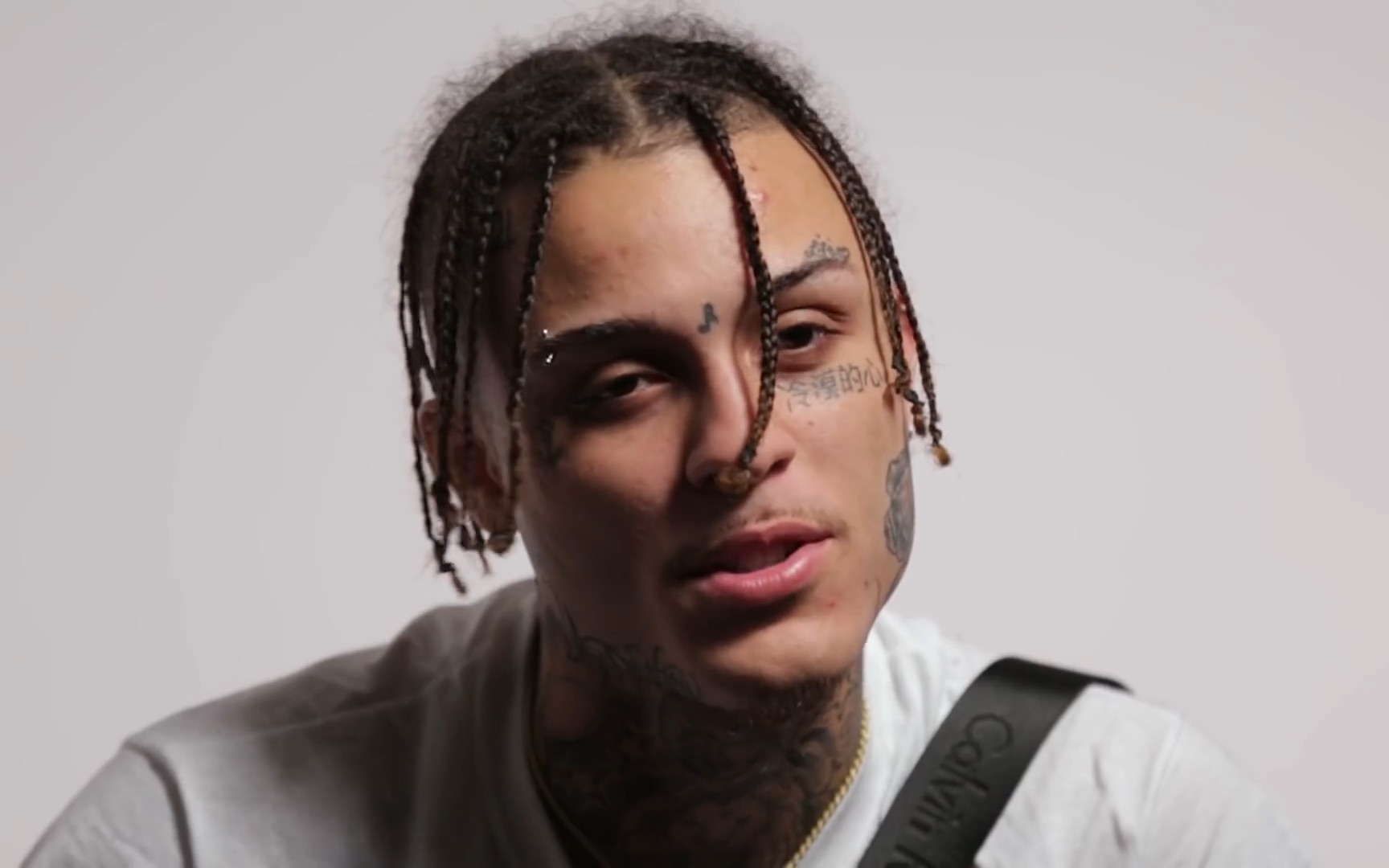 lil skies 讲解他的文身(又一个中国日本不分的美国人)