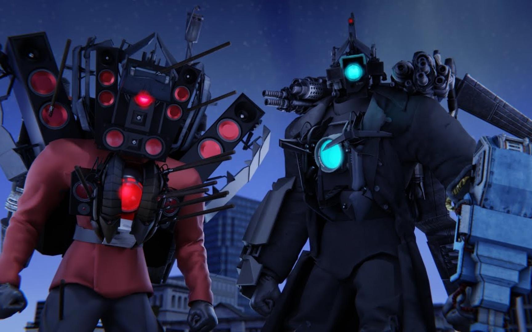 skibidi toilet multiverse 13 多元宇宙时钟人开头和结尾