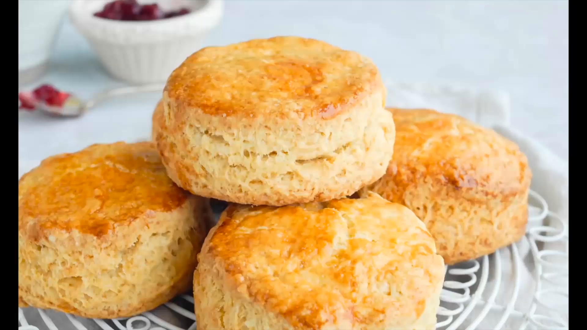 家庭烘焙:英式松饼(司康) 做法简单易学营养早餐点心不错选择