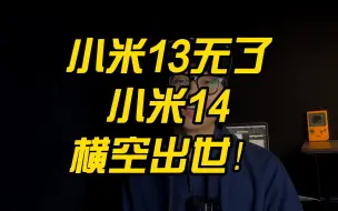 小米13没了，小米14横空出世！雷总也信买双不买单？